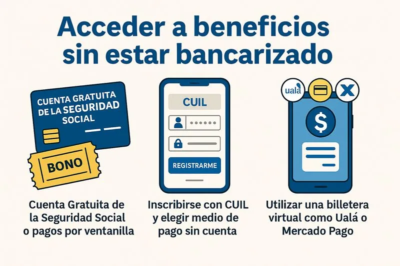 beneficios sin estar bancarizado